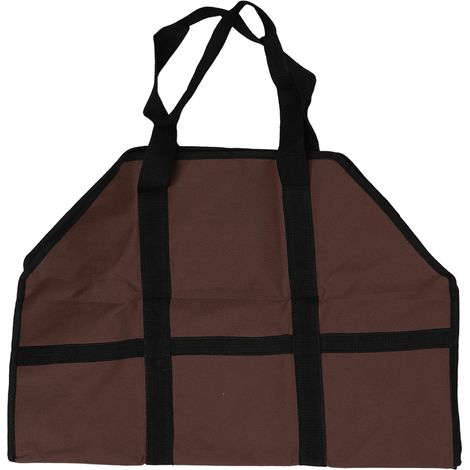 Sac bois Oxford 600D – Grande capacité – Poignées – Chauffage – Camping – Barbecue – Durable – Modèle A (1/4)