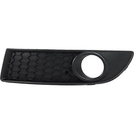 Pour VW Pour Polo GTI 2006-2009 Voiture Gauche Avant Droit Pare-chocs Inférieur Pare-chocs Antibrouillard Grilles Centrale 6Q0853666G calandre avant voiture(Left Grille)