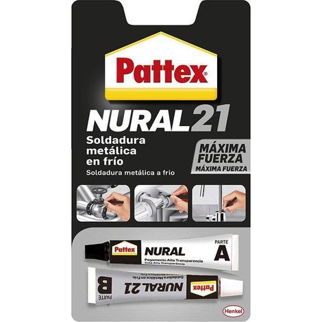 Pattex Nural 21 soldadura metálica reparadora en frío, 22ml - talla (1/4)