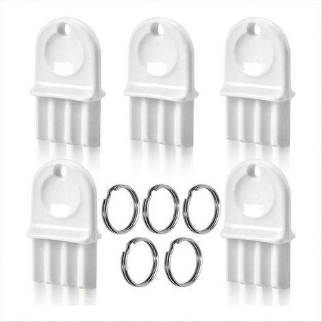 Clé de remplacement pour distributeur de papier toilette et distributeur de mouchoirs, adaptée pour fixation, pièce détachée standard (1/5)