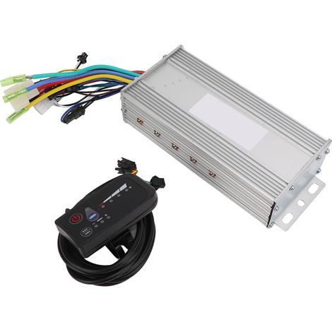 Kit de contrôleur sans balais pour moteur 36 V 1000 W, contrôleur double mode à 9 tubes avec panneau d'affichage LED pour vélo électrique (1/5)