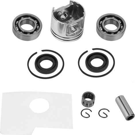 Kit de piston en aluminium de rechange pour tronçonneuse Stihl MS180 MS 180 018 (1/5)