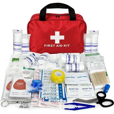 210 Pièces Trousse de Secours, Trousse à Pharmacie Maison (1/5)