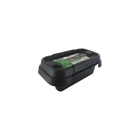 Custodia impermeabile Dribox per connessioni elettriche all'esterno. Livello di protezione IP55. Dimensioni 200 x 90 x 90 mm. Contenitore nero