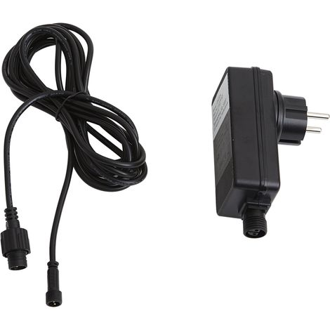 QAZQA LED Driver 12V 48W Black IP44 - Voltaire (1/4)