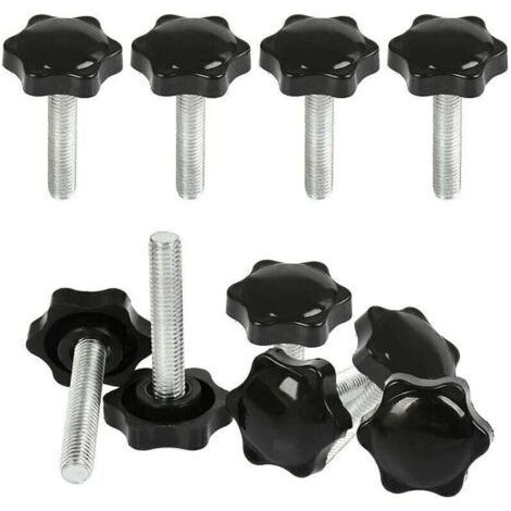 10Pcs Tightening Knobs M8 (1/4)