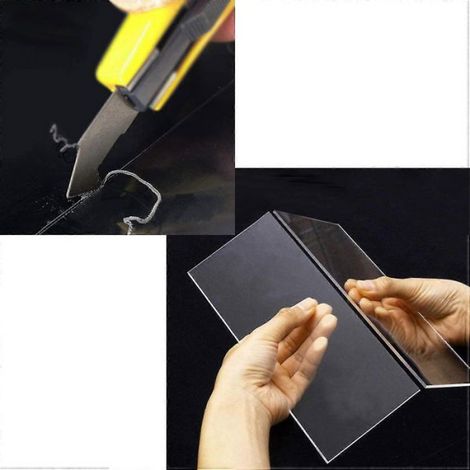 Lame Pour Coupe-Acrylique - Acier Ultra-Tranchant - Pour Plexiglas Et Plastique - 20 Pièces (1/4)