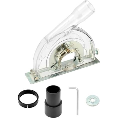 Couvercle anti-poussière transparent pour meuleuses d'angle manuelles de 4 et 5 pouces et lames de scie de 3/4/5 pouces (1/5)