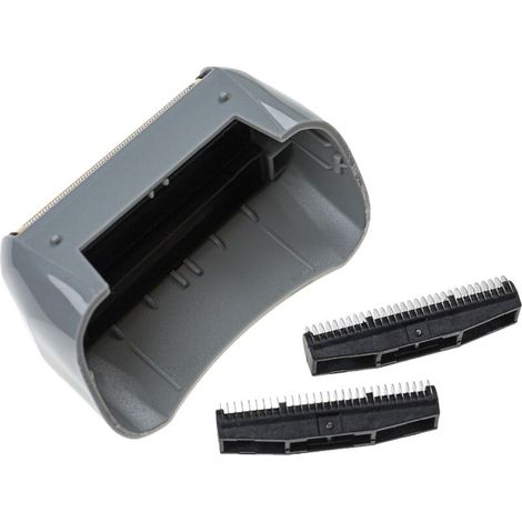 Accessori compatibili Andis ProFoil Lithium, 1 Scherkopf + 2 lame, nero e grigio (1/2)