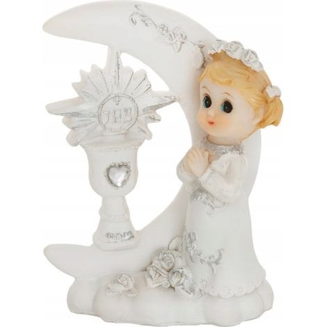 Kommunionskuchenfigur, Mädchen, 1 Stück. (1/3)