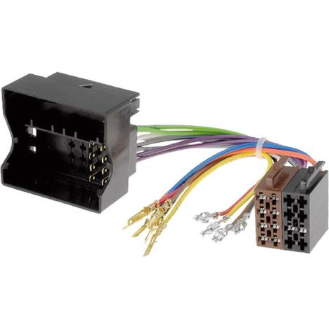 Adaptateur ISO Autoradio Fakra AI50 Universel compatible avec BMW Citroen Ford Mercedes Opel Peugeot Skoda VW