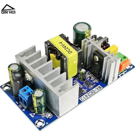 Carte d'alimentation à découpage 24 V 4 A, module d'alimentation industrielle haute puissance 100 W, carte nue, AC 85-265 V vers DC 24 V 4 A