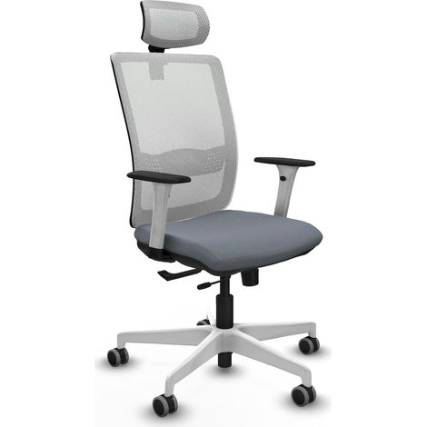 piqueras-y-crespo Haches fauteuil de bureau gris confortable (1/3)