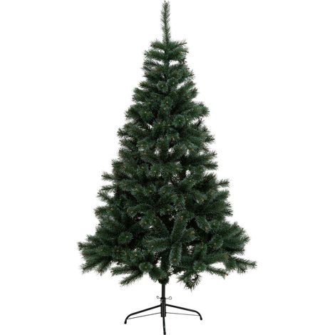 Sapin de Noël artificiel Vert Givré qualité premium H 210 cm - Feeric Christmas (1/5)