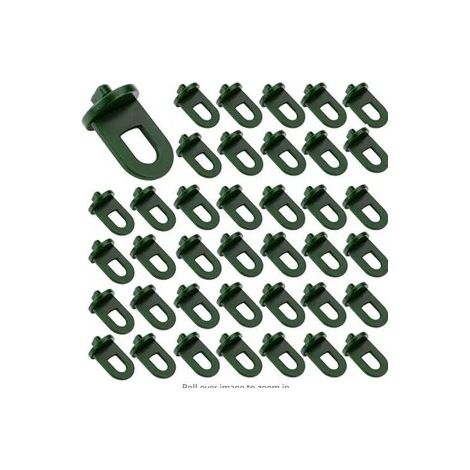300 pièces-Attache de serre – Lot de 50 pièces – Accessoire de jardin – Clip de fixation pour plantes grimpantes