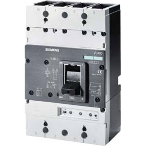 Siemens 3VL4740-1DC36-0AA0 Disjoncteur Magnéto Thermique, MCCB, 3VL4, 3P, 55 kA, 415 V, 400A, Sans Aux Release/Aux Switch (1/2)