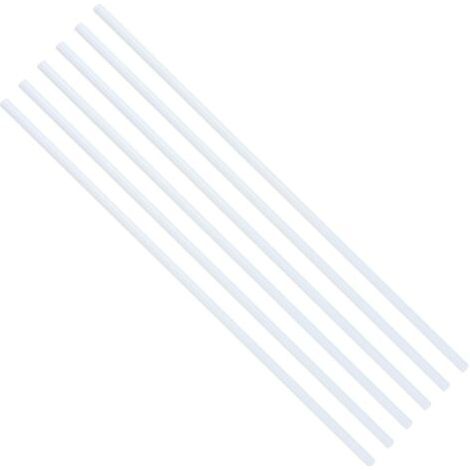 Lot de 6 barres de réglage 12 pouces en aluminium avec crochet – Manipulation facile pour volets – Solution durable pour fenêtres (1/5)