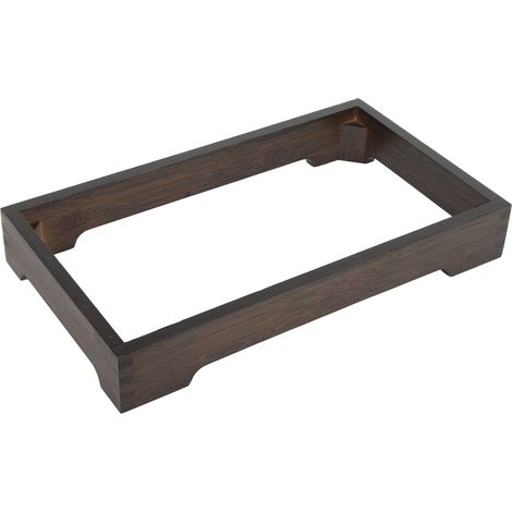 Plaque à induction encastrable design minimaliste en bois pour théière, support stable accessoire de cuisine pour thé (1/5)