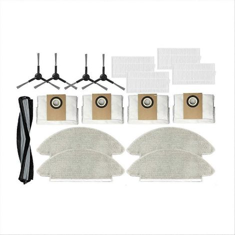 Ersatzteile für Viomi Alpha 2 Pro V-RVCLMD40B: Hauptbürste, HEPA-Filter, Reinigungstuch und Staubbeutel (Ersatz) (1/5)