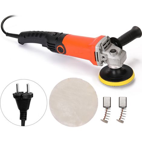 1200W Elektrische Poliermaschine mit einstellbarer Geschwindigkeit, Wachsmaschine, Poliergerät für Auto und Möbel. (1/5)