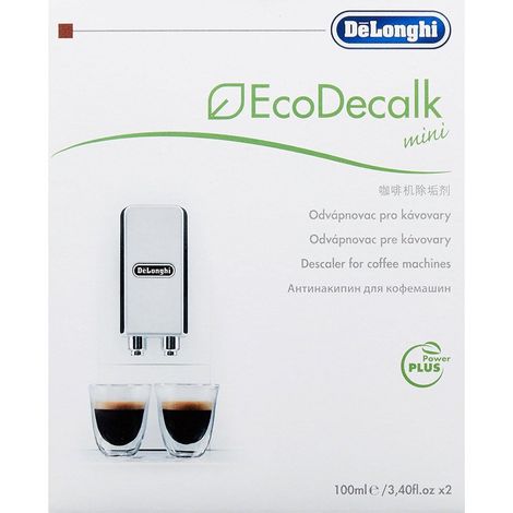 ECODECALK DE LONGHI DECALCIFICANTE ANTICALCARE MACCHINE CAFFE NATURALE 2 DOSI (1/5)