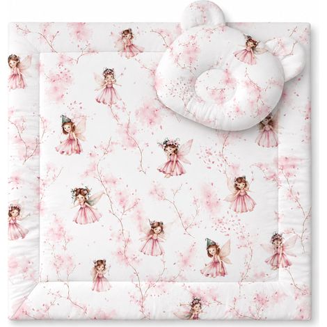 Teddybär-Bettwäsche und -Kissenbezug – 2-teiliges Set – Blossom Fairies (1/2)