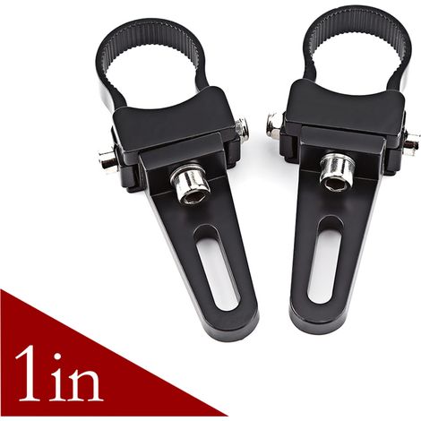 Support de fixation à LED pour arceau de sécurité/barrette de protection, tube en aluminium de 1 pouce, avec lampe de travail tout-terrain pour voiture/camion. (1/5)