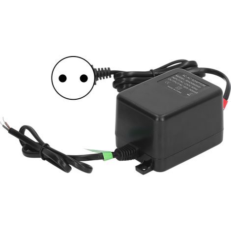 Variateur d'intensité lumineuse avec transformateur en verre commutable 30 W, commande filaire 60 V, prise UE 230 V (1/5)