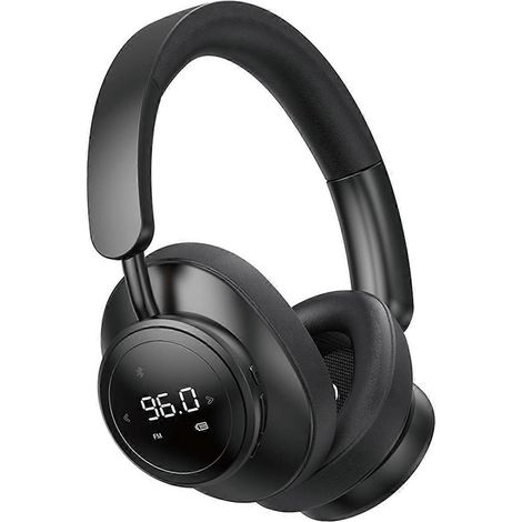 Kabelloses Headset mit Mikrofon, Schwarz (1/5)