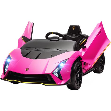 Voiture Électrique Rose Enfants 3 à 6 Ans (1/5)