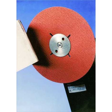 Fiberschleifscheibe HERMES - Ø125 - RB314 - Grain 80 - 91421