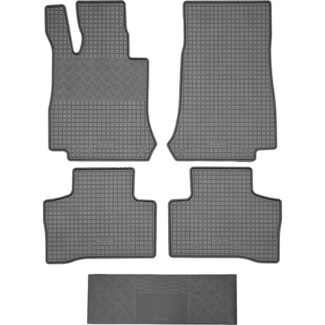 Alfombrillas RIGUM 903430 + Funda 900101 - Mercedes GLC X253 Coupé a partir de 2015, espacio para los pies delanteros MS - INSTALABLES