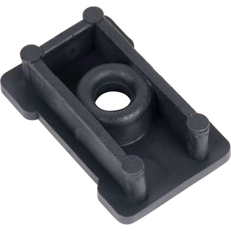 Piedino para estantería perfil U 600x300x240