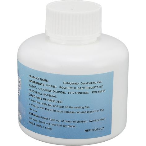Lot de 3 gels désodorisants pour réfrigérateur, éliminateurs d'odeurs, réutilisables et multifonctionnels, purificateurs d'air pour la maison (1/5)