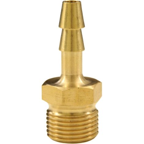 Elmag - Bocchetta per tubo ad aria compressa, con filettatura esterna da 1/4", per tubo da 6 mm