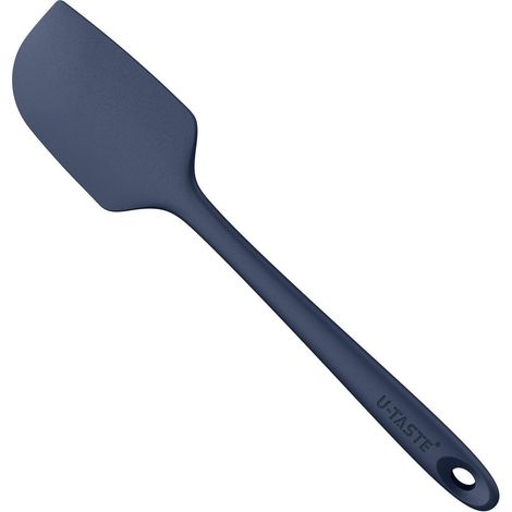 Großer Silikon Spatel 29cm, 250℃ Hitzebeständig, Mitternachtsblau