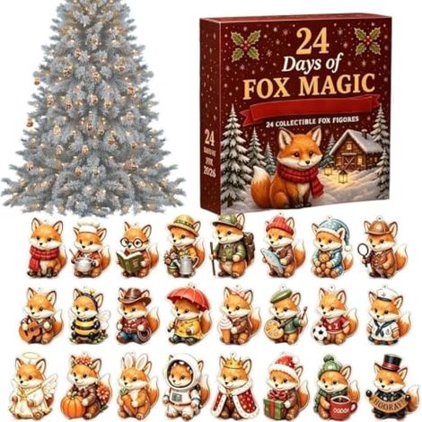 Calendrier de l'Avent Chat Décorations Fenêtre en Acrylique 2D avec Motifs (1/5)