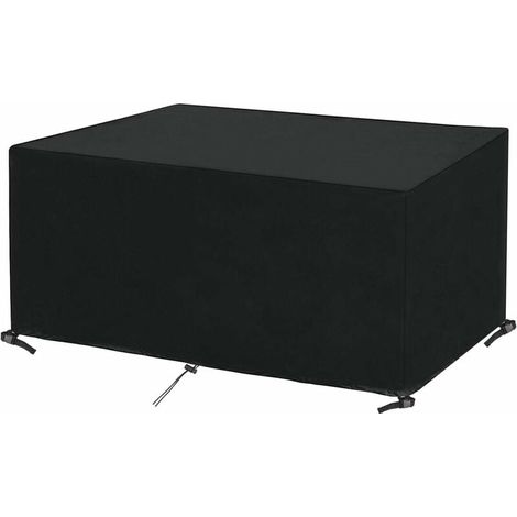 Funda rectangular para muebles de jardín - Funda Oxford impermeable para mesa, sillas y muebles de jardín (170 x 94 x 70 cm) (1/5)