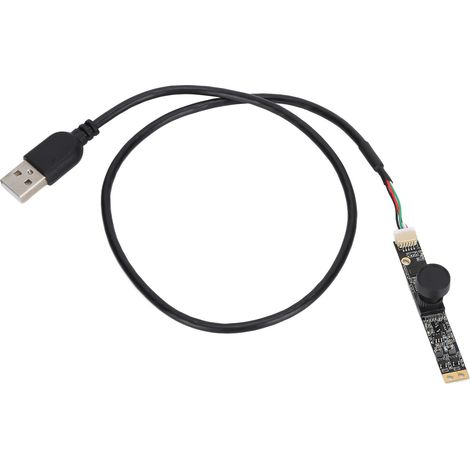 Caméra de Sécurité 2MP avec Lentille Grand Angle 163°, Focus Fixe et Câble USB Intégré HBVCAMF2110HDR (1/5)