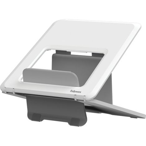 Fellowes Breyta™ - Supporto per laptop regolabile e riciclabile al 100%, 12 altezze, max. 15,6", 4 kg - Nero - Ideale per la casa e l'ufficio.