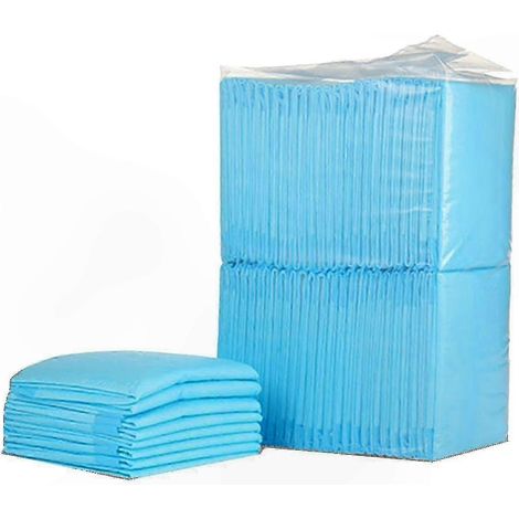 Couches pour animaux de compagnie super absorbantes pour l'éducation canine, paquet de 100 alèses pour chiots (1/3)