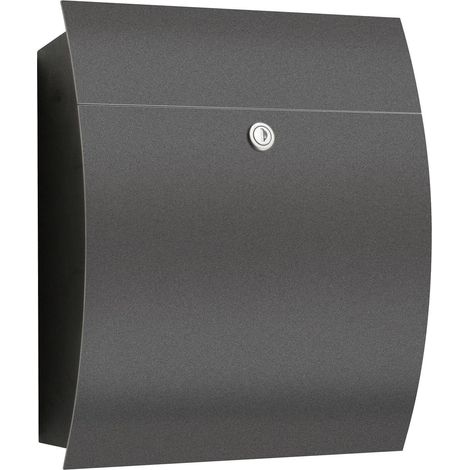 Luminaire extérieur CMD Briefksaten acier inoxydable anthracite L 31 cm IP44 réf. CMD-77 (1/4)