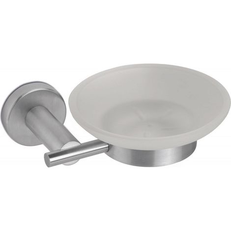 Porta Sapone da Parete in Acciaio Inox Satinato Nilo (1/2)