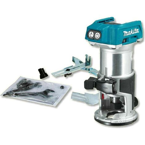 Makita DRT50Z 18V LXT Brushless Cordless Laminate Router Trimmer Body Only (1/3)