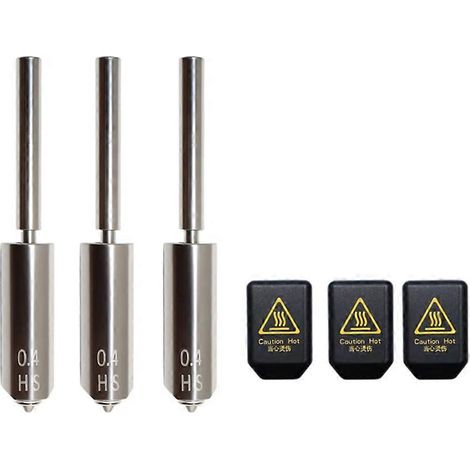3er-Pack 0,4-mm-Bus mit Silikonhülle für Anycubic Kobra S1 Max Extruder (Schnellinstallations-Hotend-Ersatzteile). (1/5)