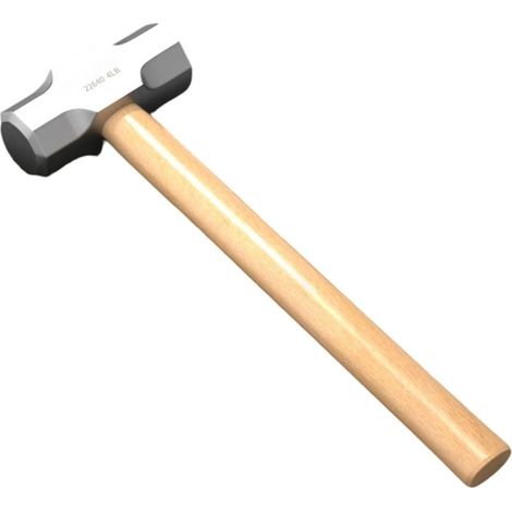 Marteau de démolition multifonction 0,9 kg, 1,4 kg, 1,8 kg avec surfaces de friction améliorées, convient pour le retrait des murs et le travail du bois Marteau à manche en bois (1/5)