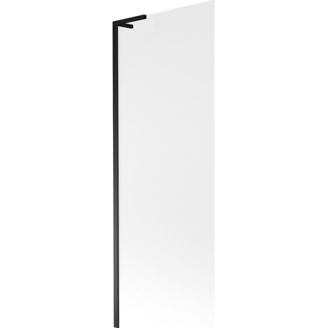 Mexen Next L paroi de baignoire 1 volet 70 x 150 cm, givré, noir - 895-070-000-03-30-70 (1/5)