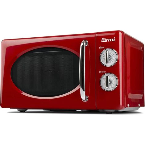 Forno a Microonde Combinato Capacità 20 Litri FM21 Retro' Rosso Girmi (1/5)