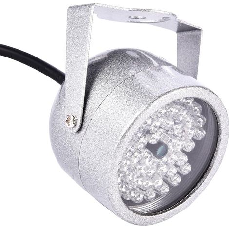 Lampe d'éclairage infrarouge pour caméra, fosa 140 LED lampe de vision nocturne infrarouge étanche pour caméra CCTV de sécurité (1/5)