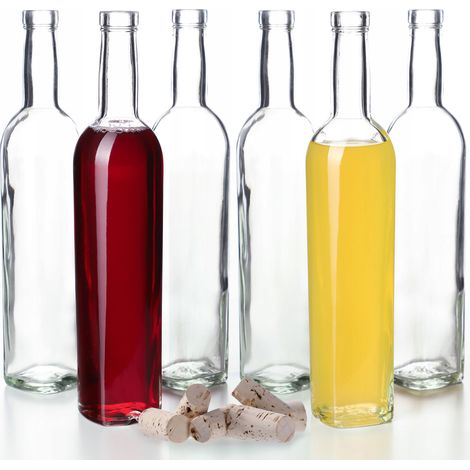 KADAX laschen für hausgemachte Getränke, 500 ml, 6 Stück (1/5)